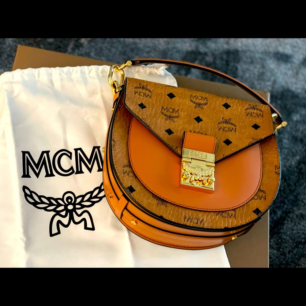 Mcm round bag
